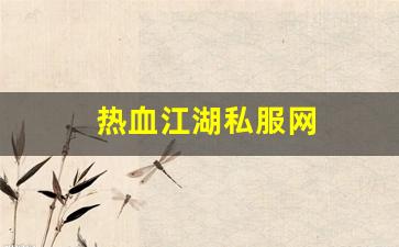 热血江湖私服网 (8)